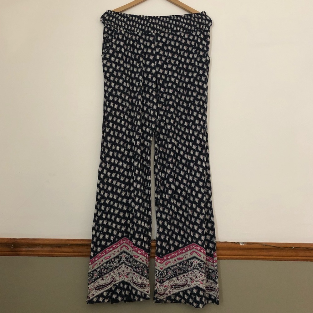 Patterned Palazzo Pants